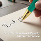 Rollerball Pen Smooth Writing Ballpoint Pens Gift Set  Metal Body With 2 Schmidt