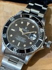 1982 Rolex Submariner 16800 Vintage 7 2 Serial Matte Tritium Patina Stardust 