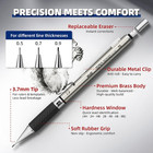 36pcs Art Mechanical Pencil Set With Storage Case  Metal Drawing Pencil