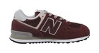 New Balance 574 Classic Big Kids Running Shoes Sneakers Gc574gb - Burgundy