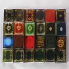 30pc 1 12 Scale  Dollhouse Miniatures Books Set Prop Faux Books Fill A Bookshelf