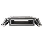 Sound Town Shock Mount 2u Plywood Rack Case W  21  Rackable Depth  strc-sp2u 