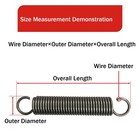 Expansion Spring 2-2 6 Mm Wire Dia Tension Extension Expanding Extending Springs