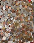 Bulk Mixed Foreign World Coins Lot 2 Pounds  200 Coins