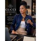 Gucci Uniform Jacket Navy Gold Button Blazer Women Medium Made Bulgaria