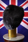 Wwll British Grenadier Guards Bear Skin Hat Adjustable For Size