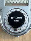 Vintage Bittco Japan Pocket Hand Polacolor Film Developing Timer W  Thermometer