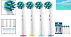 Replacement Toothbrush Heads For Oral-b  4-pack With Soft Nylon Bristles