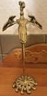 Mid Century Brass Victorian Style Clip Hand Glove Display Stand  Japan