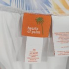 Hearts Of Palm Wrap Skort Womens 14 Multicolor Palm Leaf Print Lined Summer