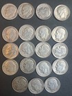Lot Of 19 - 1958 Roosevelt Dimes P   D Mints     90  Silver     Minor Errors
