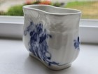 Vtg Royal Copenhagen  1801 Blue Floral Toothpick Holder cigarette Holder 1962