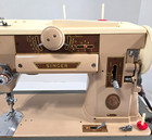 Vintage Singer Model 401a Sewing Machine-fully Serviced Hard Case   Foot Pedal
