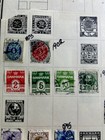 Stamps Lot  12  From Denmark King Christin Early 1900   s Collection