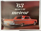 1963 Auto Showroom Brochures Lot Ford Cadilac Imperial Mercury Chevrolet