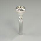 Sterling Silver Plated Bb Trumpet Mouthpiece  3c