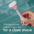 Gillette Venus Sensitive Women s Disposable Razors - Single Package Of 3 Razors