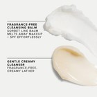 Farmacy Gentle Double Cleanse Duo Green Clean Balm And Creamy Cleanser Gift Set