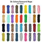 36 Colors 10ft Paracord 550 Combo Kit  Paracord Bracelets Making Kit - Multif