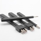 Leather Hole Punch Pricking Steel Brogue Style Stitching Chisel Tool