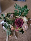 Lings Moment Chair Decor Arrangements With Clips   Romantic Marsala