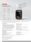Digital Spirometer Lung Breathing Diagnostic Vitalograph Spirometry With Softwar
