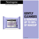 Neutrogena Night Calming Facial Cleansing Wipes  Hypoallergenic  25 0 Ea