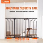 Vevor Baby Gate Safety Stair Gate Dog Barrier Doorway 29 5 -51  Wide X 30  Tall