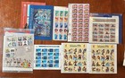 United States Stamps Lot Face Value   175  Unused Sheets Blocks Singles Postage