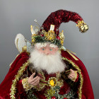 Vtg Mark Roberts Candlelight Fairy Small Christmas Santa Figure 2007 As Is