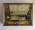 Vintage X-acto Deluxe Craft Tool Set   Kit Plastic Slide Lid With Paperwork