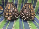 Pair Of Tiffany Style Slag Glass Lamp Shade Stained Glass Hanging Pendant Style 