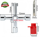2 Pcs 4 Way Sillcock Key Kit For Hose Valve Faucet Switchdurable And Lightweight