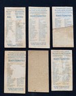 1889 Duke   s Cigarettes N70 Actors   Actresses     1st Series - 6 Different - Lot 1