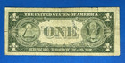 Series 1935e  1 One Dollar Silver Certificate Blue Seal - Serial  p85773033h