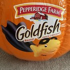 Pepperidge Farm Goldfish Black Cape Mascot  Grocery Inflatable Pumpkin Halloween