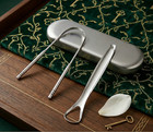 2 Pack Tongue Scraper 304 Stainless Steel Cleaner For Fresh Breath