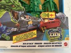 Hot Wheels City Air Attack Robo Dragon Play Set Motorized Police Car Race Track