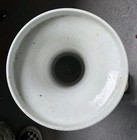 Antique Chinese Blue   White Porcelain Beaker Vase  gu  Qing Dynasty