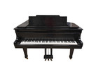 Kawai Kg-1c Baby Grand Piano     Ebony Black     Serial No  550572  1972 