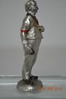 Vintage Hudson Pewter Villagers Art The Barber 5932