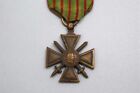 Ww1 French Croix De Guerre Medal 1914-1918   Wm465
