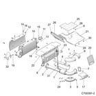 Polaris Head Pipe Heat Shield  Front  For Rzr Models  Genuine Oem - 5264104