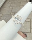 Oval Cut Diamond Engagement Ring 