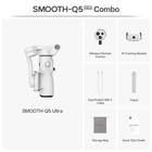 Zhiyun Smooth Q5 Ultra Kit Gimbal Stabilizer Phone 3-axis Gimbal W ai Tracking
