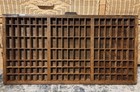 Antique Hamilton Printer s Tray Letterpress Type Case Display Shadow Box 32 x17 