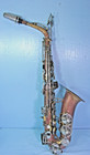 Vtg  Caravelle Artist Alto Saxophone For Restoration Or Parts  00033 With Case