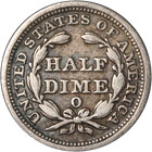 1850-o Seated Liberty Half Dime Great Deals From The Executive Coin Company