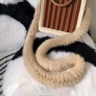 47  Real Mink Fur Handbag Strap Shoulder Bag Strap Crossbody Bag Accessories