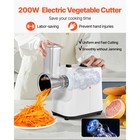 Uimoso Electric Cheese Grater And Salad Maker 200w Vegetable Slicer And Shredder